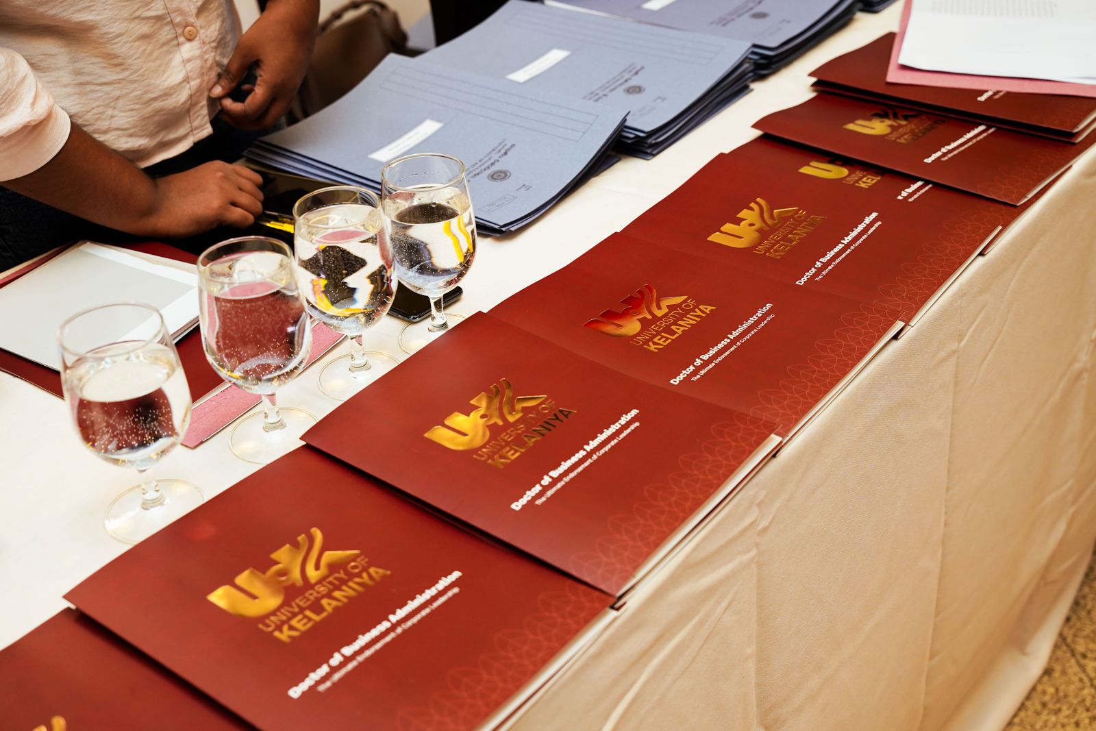 Branded Collateral & Welcome Desk
